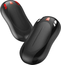 AI Hand Warmers Rechargeable, 2 Pack 6000mAh Smart Chips Universal, Black 