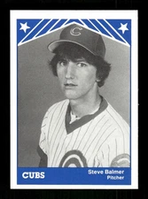 1983 TCMA Quad City Cubs 7 Steve Balmer sp short print BXCP48