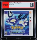 First Print Pokemon Alpha Sapphire Sealed Nintendo 3DS Graded PSA 9.8 A+