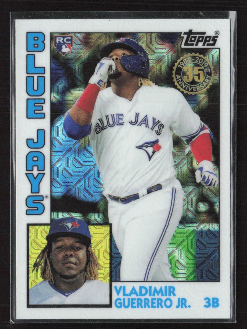 2019 Topps Update Silver Pack 1984 Topps #T84U-46 Vladimir Guerrero Jr. RC
