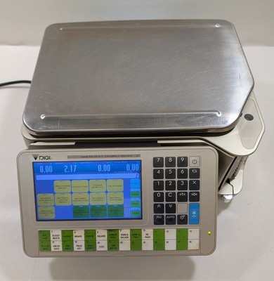 DIGI SM-5000 Deli Commercial Scale w/ Label Printer & Touchscreen | w/Power Cord