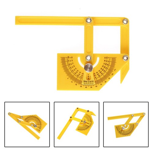 Angle Finder Miter Gauge 0-180 Degrees 1 Degree Accuracy 14.5cm Length - Picture 2 of 8