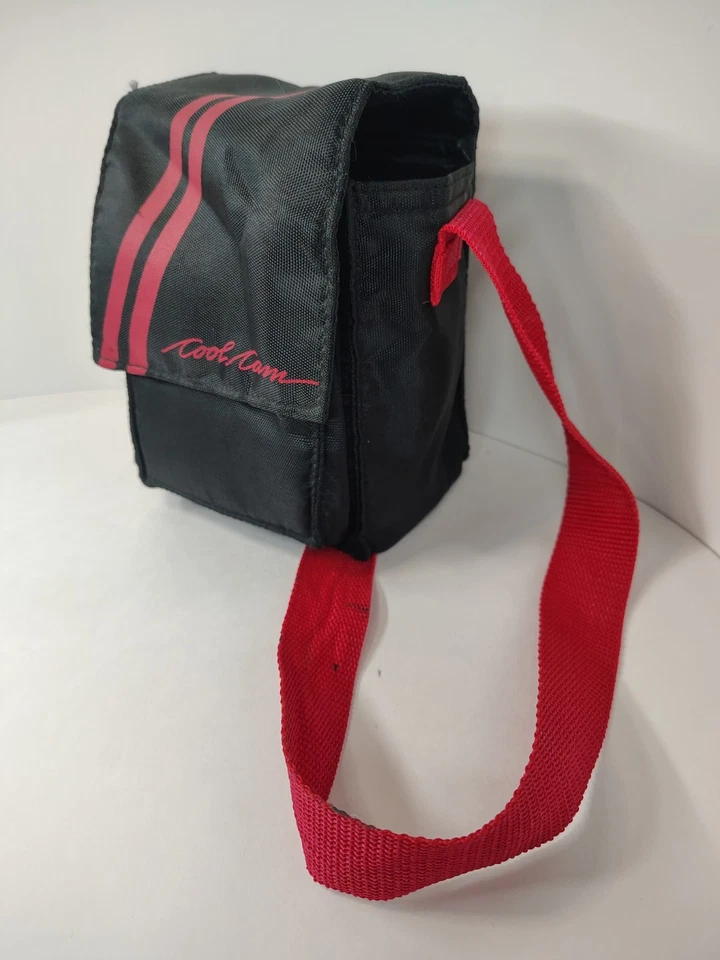 Polaroid Cool Cam 600 Camera Case Red & Black w/ Shoulder Strap & Front Pocket - Image 3 of 4