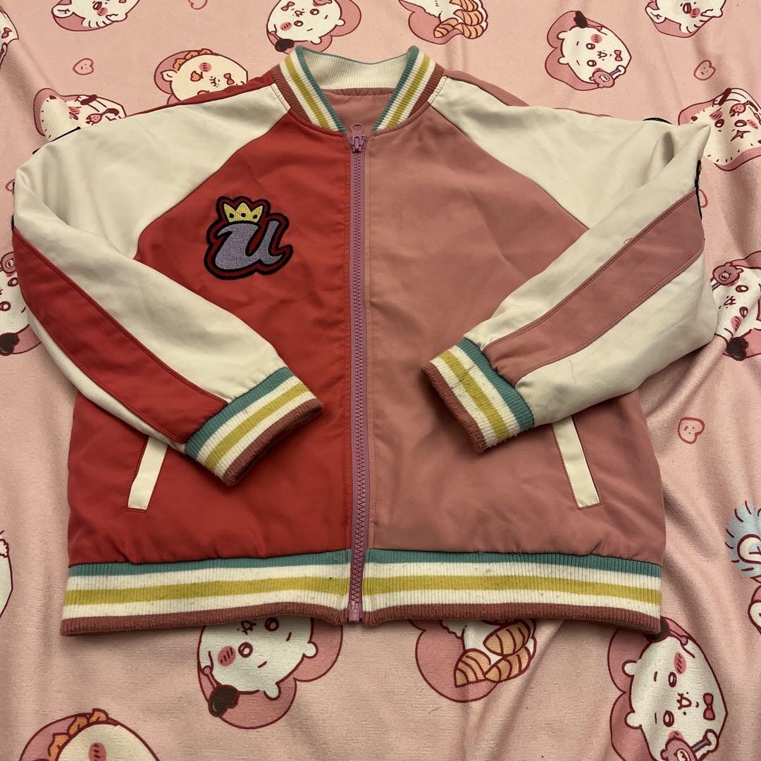 BREEZE  UTA ウタ　スカジャン　ONE PIECE One Piece Uta Kids Sukajan Jacket BREEZE Size 140cm Pink