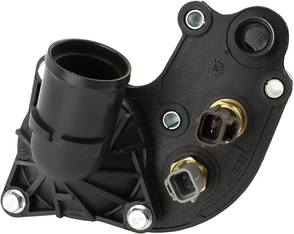 Корпус термостата с 2 датчиками в сборе с прокладкой для 97-01 Ford Explorer - Изображение 2 из 4