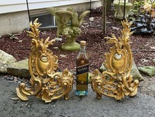 Antique 19c French Gilt ACANTHUS Fireplace Ch...