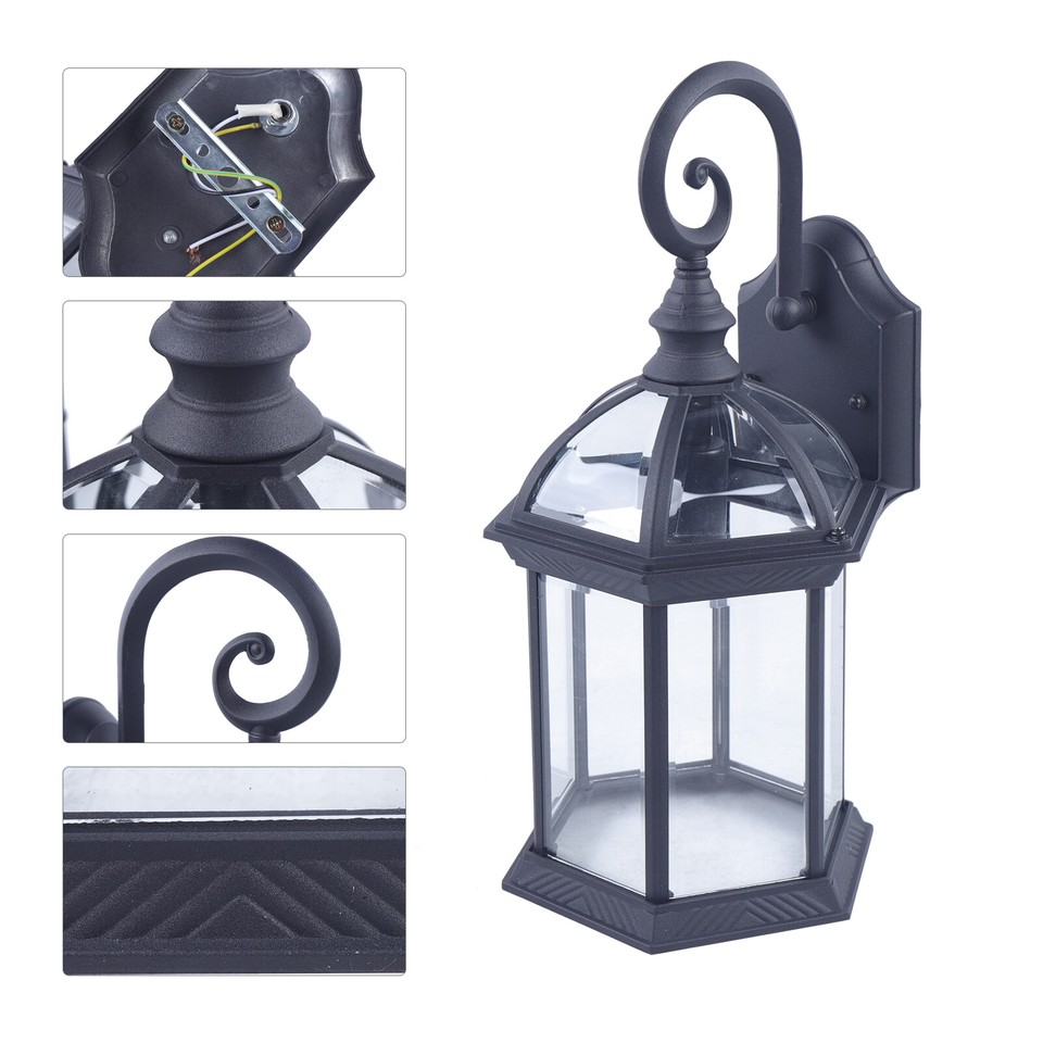 Outdoor Porch Lights Wall Light Fixtures Waterproof Exterior Wall