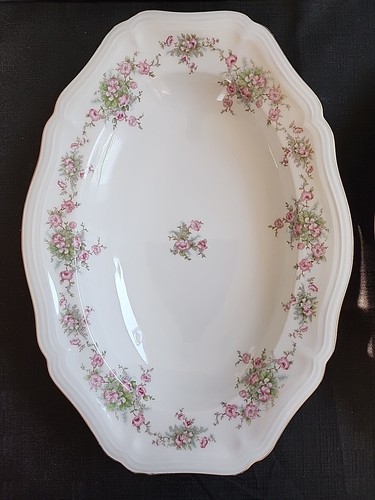 VINTAGE X2 Haviland BAVARIA GERMANY CHIPPENDALE 12" ovale Gemüseschalen - Bild 4 von 9