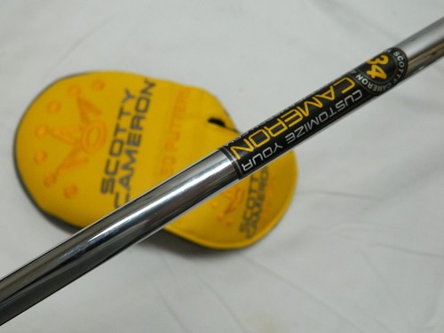 LH Scotty Cameron Phantom X 7 34" Putter Scotty Cameron Steel + Headcover - Picture 5 of 6