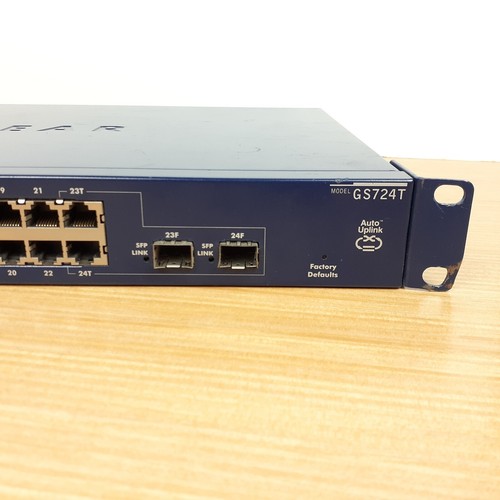 NetGear GS724T ProSafe 24-Port Gigabit Smart Ethernet Network Switch Tested - Picture 6 of 21