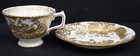 ROYAL CROWN DERBY AVES GOLD Cup & Saucer 3.75" ENGLAND — photo 2