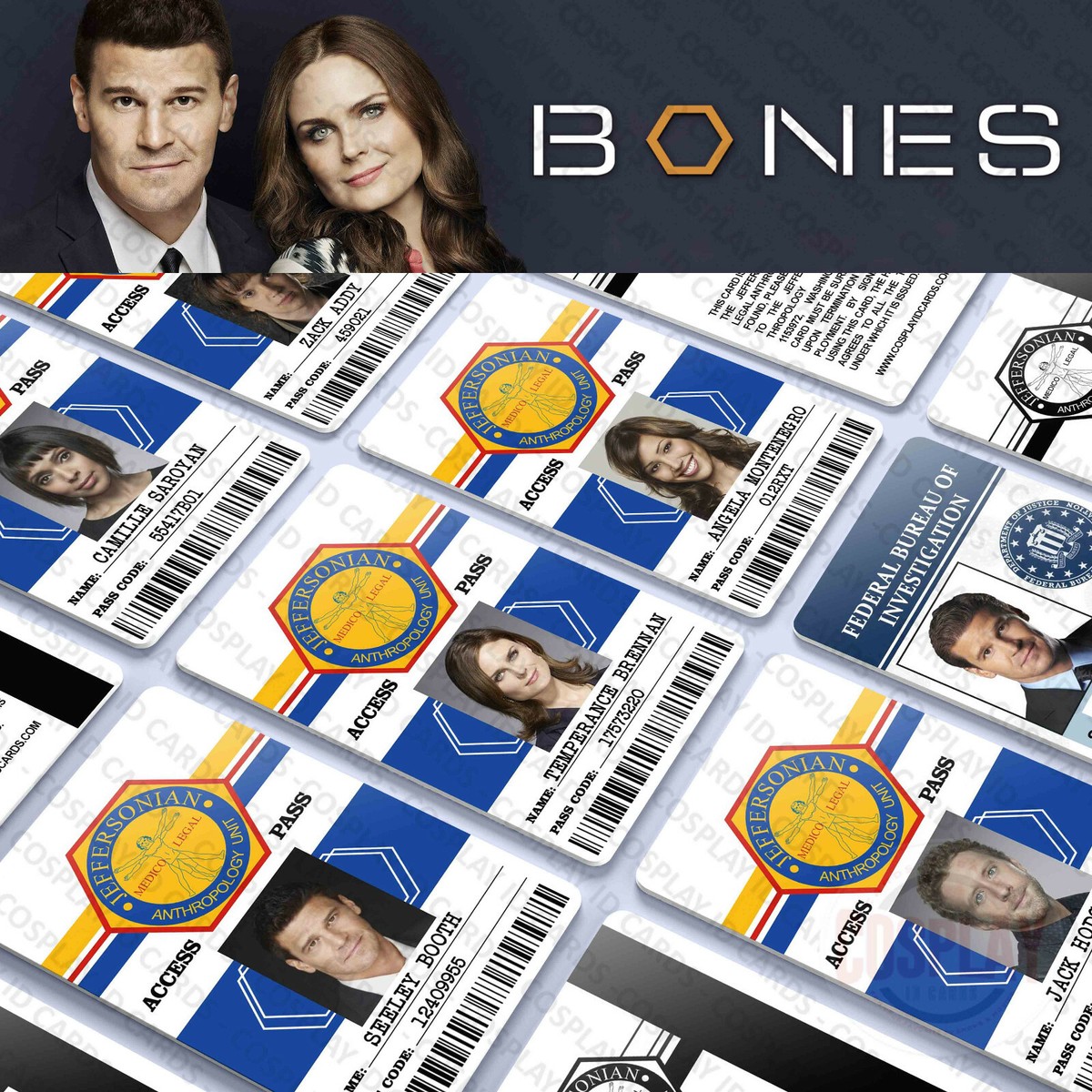 BONES Jeffersonian Institute ID Badge | Temperance Brennan