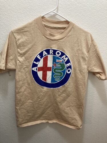 3XL Alfa Romeo Script Classic Euro T shirt 