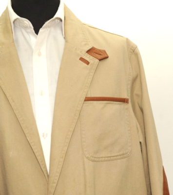 Orvis Zambezi Twill cotton Leather piping Hunting Safari Sport