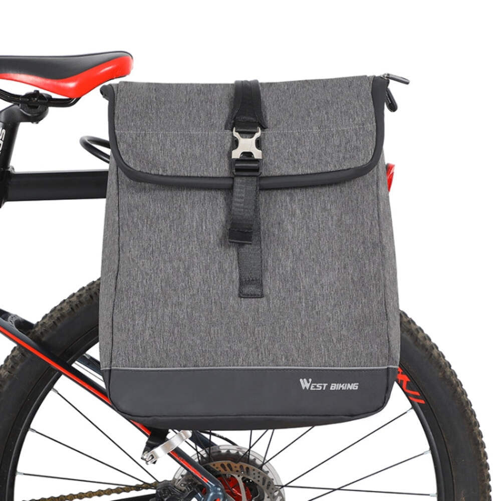 WEST BIKING YP0707259 Bolsas de Estante para Montar en Bicicleta Bolsa de Camel Montaje Multifunción