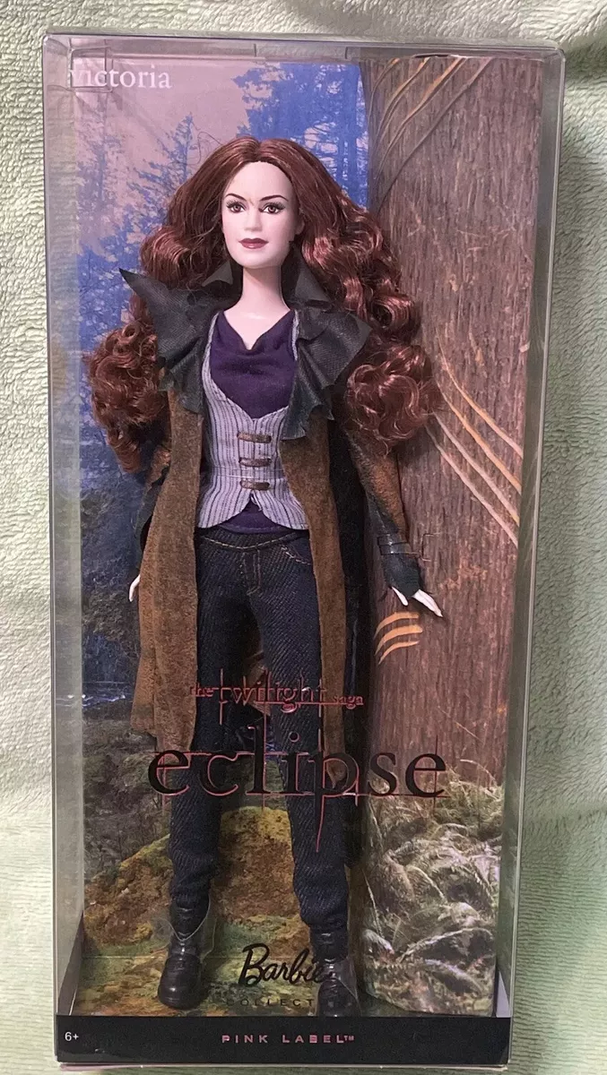 THE TWILIGHT SAGA ECLIPSE VICTORIA BARBIE DOLL PINK LABEL COLLECTORS BARBIE NEW