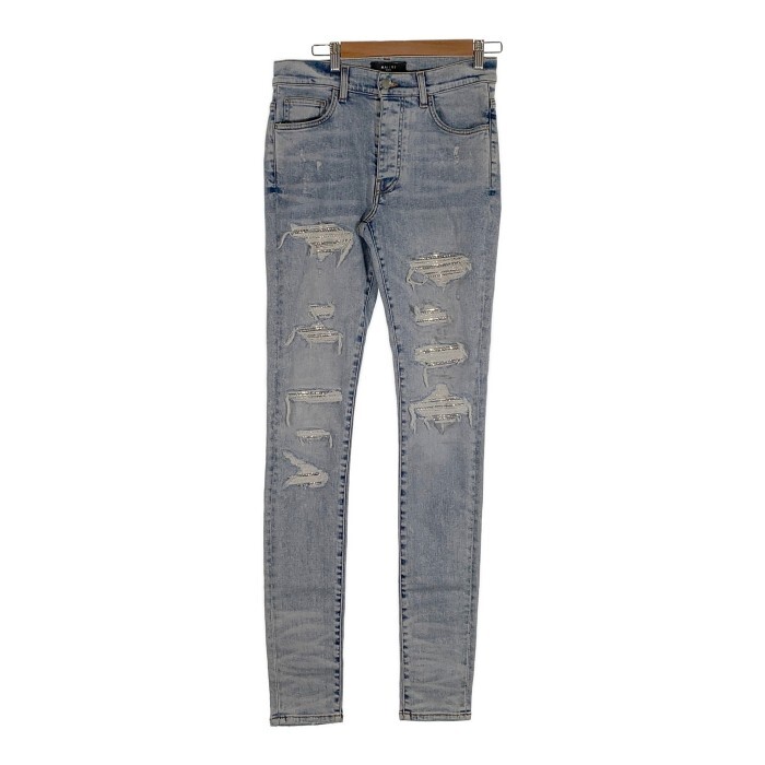 AMIRI アミリ Crystal Thrasher Jeans M Men's Amiri Crystal Thrasher Jeans Stretch Denim Processing