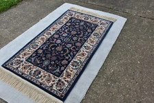 Karastan Rug 700 Series 747 Indigo Tabbriz 2.10x5 Very Nice # IND352