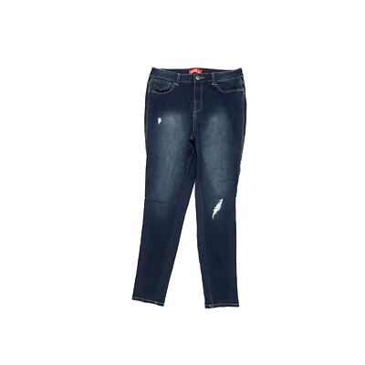 Astor Skinny Distressed Women's size 9 Dark Wash Blue Denim jeans