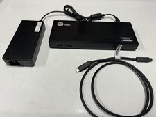 SIIG USB-C 4K Dual HDMI Docking Station 2 USB3 2 DP RJ45 60W PD Laptop Charging