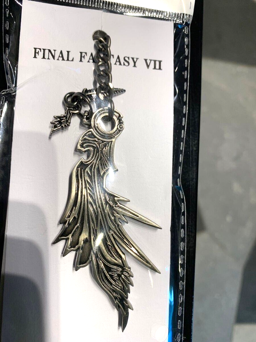 Final Fantasy VII Sephiroth Metal Key Holder Key ChainKey Ring
