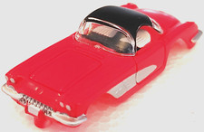 59 Chevy Corvette Pink Black Top JL TJet Style SlotCar Screw On BODY PLEASE READ