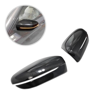 Rückspiegelabdeckung Für Fiat 500 (2007-2024) - Schwarze ABS Abdeckung Links