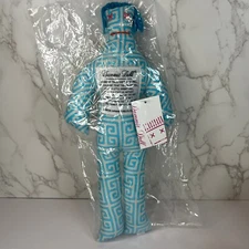 NIB Blue & White Dammit Doll 12"Tall Voodoo Stress Relief Cloth Toy | Funny Gift