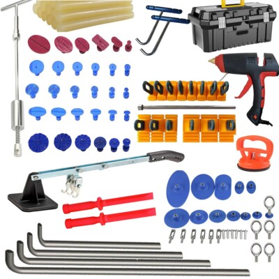Dent Repair -Master Glue Kit - Collision & PDR Repair 105 Piece Kit -Dent Repair