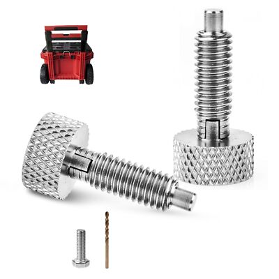 Handle Release Pin Kit Replacement for Milwaukee Tool Box Rolling Packout Qui