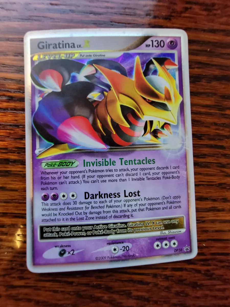 Pokemon Diamond & Pearl Ultra Rare Promo Card - Giratina LV.X