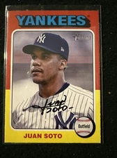 Juan Soto 2024 Topps Heritage C18 #143 New York Yankees 🔥🔥