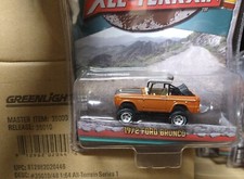  GREENLIGHT 35010 B ALL TERRAIN 1972 FORD BRONCO 1/64 CUSTOM COPPER METALLIC