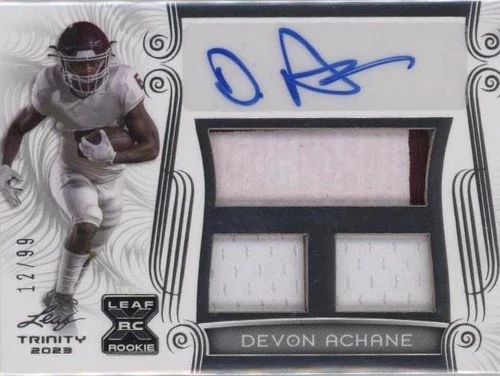 2023 Leaf Trinity De'Von Achane #TA-DA1