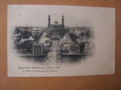Ausstellung Universelle 1900 bitte nach unten scrollen um vergrößerbare Bilder anzusehen