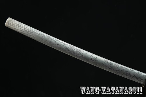 1095 Carbon Steel Full Tang Sharp Japanese Samurai Katana Sword Sharp Long Knife - Picture 13 of 13