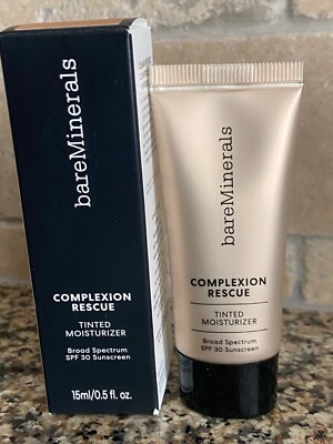 Bare Minerals Complexion Rescue Tinted Moisturizri 0.5 oz SPF 30 shade 4.5 wheat