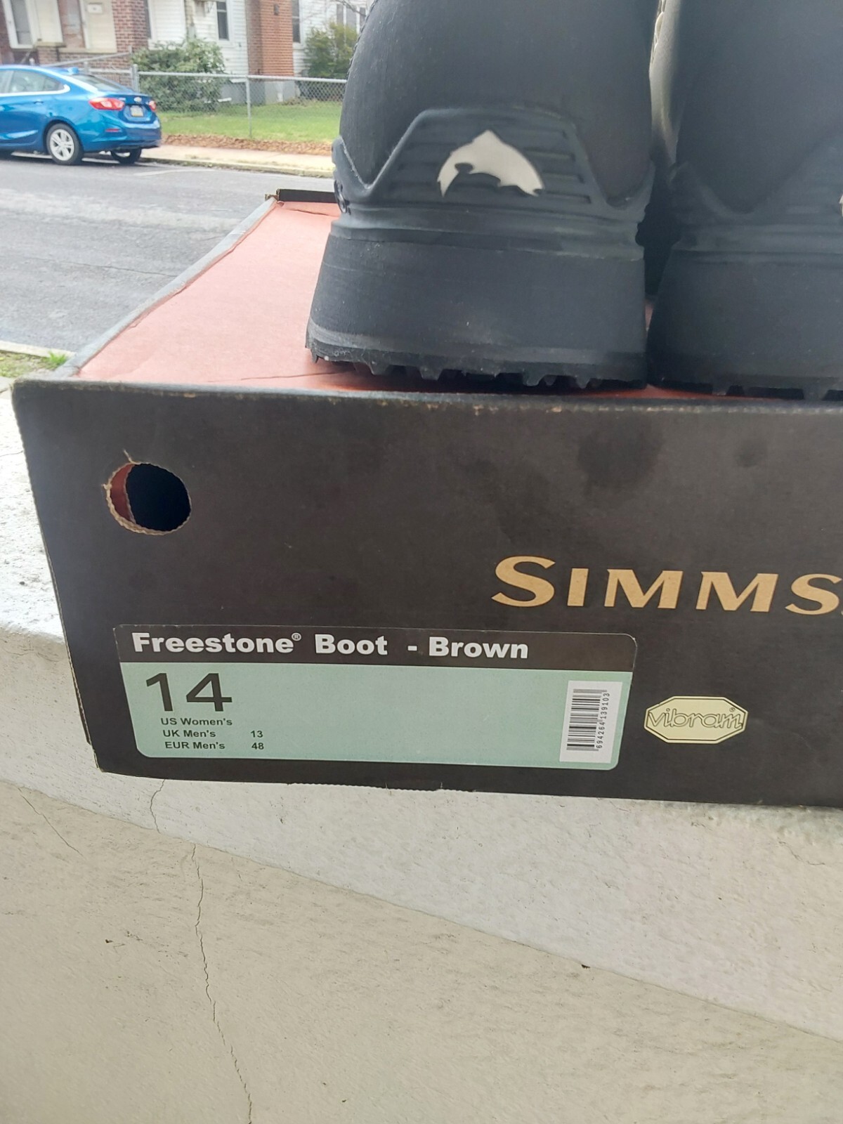 Simms Freestone Size 14 wading boots eBay
