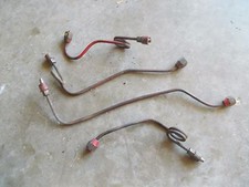 4) Farmall Ih 400d 400 Diesel Tractor Nice Original Ih Fuel Injector Line Lines