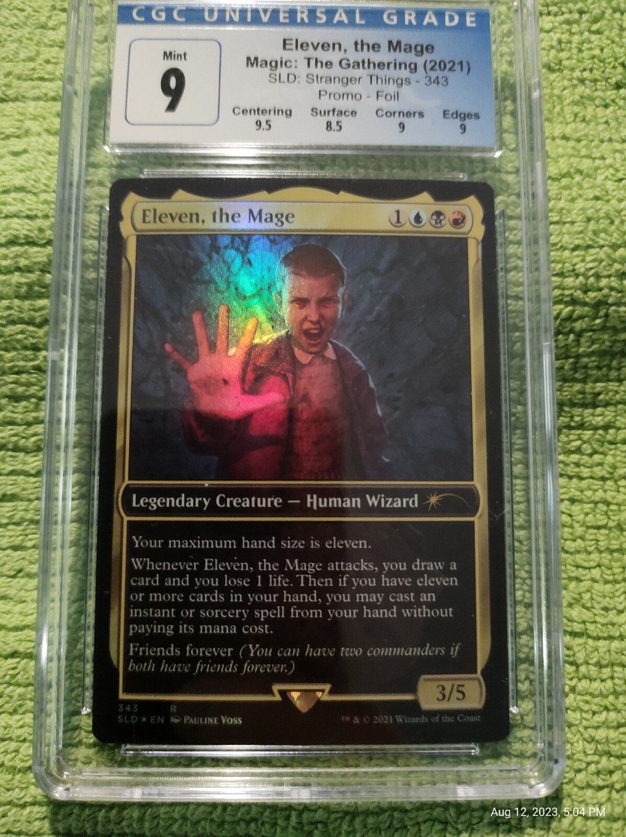 Stranger Things Magic The Gathering MTG Eleven The Mage Stranger Things Magic The Gathering MTG Eleven The Mage