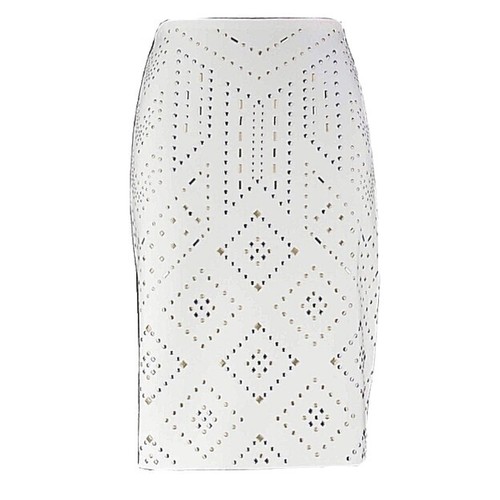 Jupe Femme Lularoe 3XL Motif Géométrique Azur - Neuve Avec étiquette, Longueur Genou