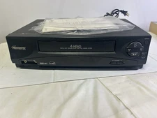 Memorex 4 Head HiFi VHS VCR Tested Working No Remote MVR2040-A Manual Included