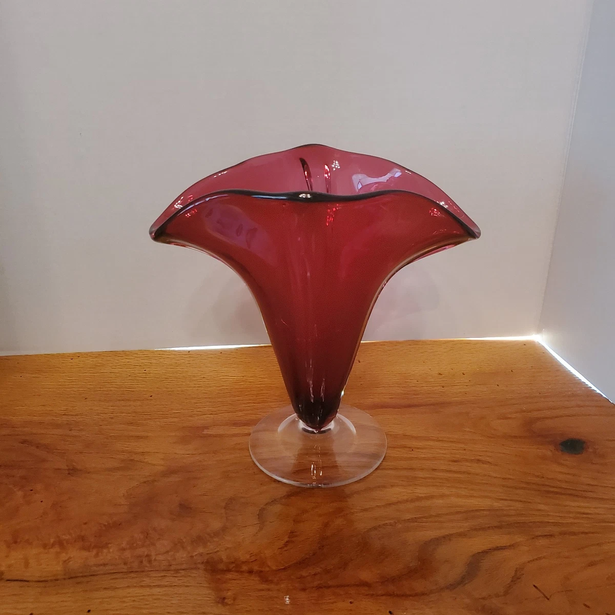 Blenko Fan Vase for sale | eBay