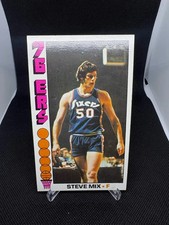 1976-77 Topps Basketball Steve Mix
