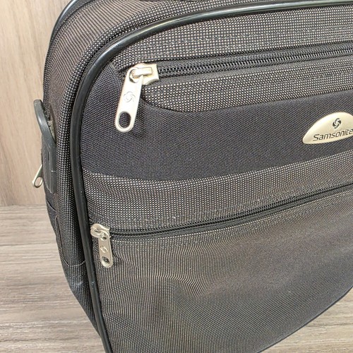 Samsonite Business Laptop Briefcase - Black Professional Computer Case Bag - Picture 3 of 9