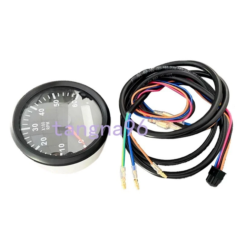 Tacómetro fueraborda 6000 8000 RPM apto para Yamaha Suzuki Mercory 2 tiempos 4 tiempos