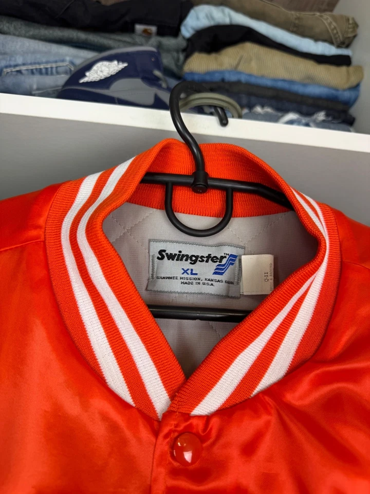 Vintage Swingster VOLS Made in USA Bomber Jacket Size XL - Image 3 of 4