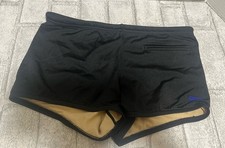 Vintage SPEEDO Lycra Swim Briefs Mens Medium Swimsuit NOS NWT Black