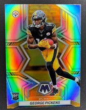 2022 Panini Mosaic - NFL Debut George Pickens #282 Silver Prizm (RC)