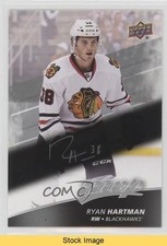 2017-18 Upper Deck MVP Silver Script Ryan Hartman #128 READ 7ql